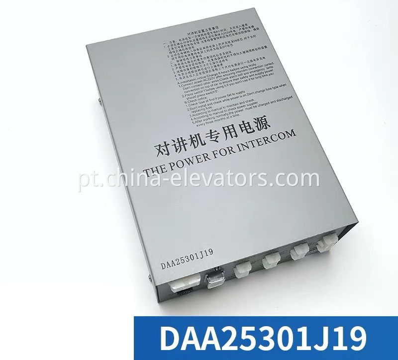 DAA25301J19 Power of Intercom for OTIS Elevators